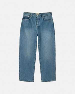 Stussy Big Ol& Jean Denim - Unisex Denim Azules | YMXGT51187