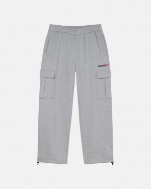 Stussy Deporte Cargo Fleece Pant - Mens Pants Grises | MXJBT53167