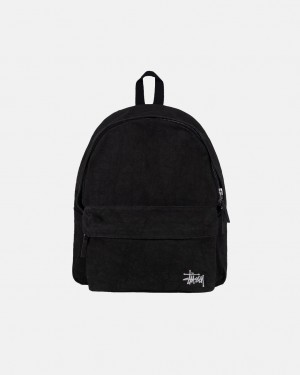 Stussy Lona Backpack - Unisex Bags Negros | TMXPQ46615