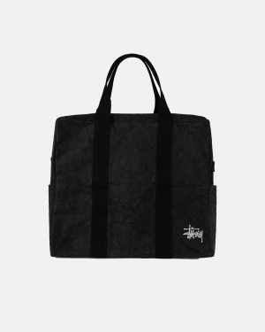 Stussy Lona Flight Bag - Unisex Bags Negros | MXJKU33339