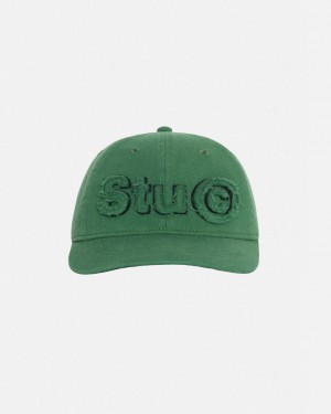 Stussy Low Pro Copyright Applique Strapback - Unisex Verdes | YMXGT41372