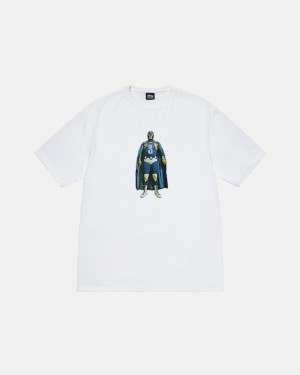 Stussy Stussy Lucha Tee - Unisex Shortsleeve Blancos | FMXHY85143