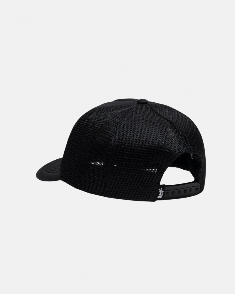 Stussy 8 Ball Trucker Cap - Unisex Negros | LMXSX61577