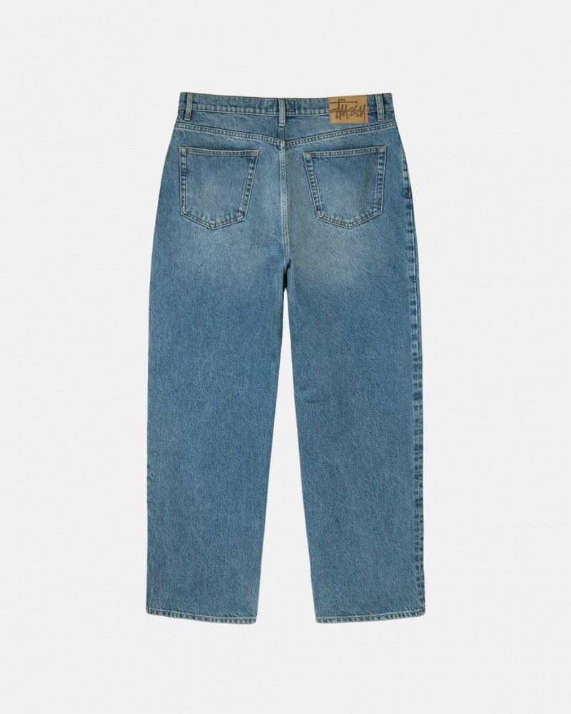 Stussy Big Ol& Jean Denim - Unisex Denim Azules | YMXGT51187