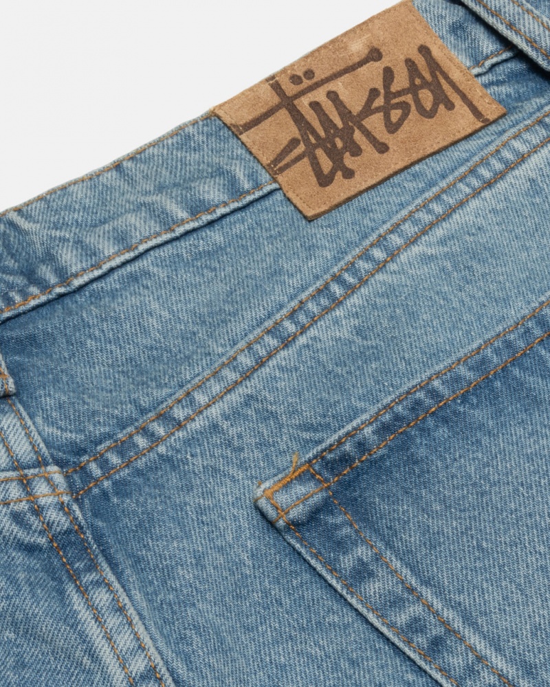 Stussy Big Ol& Jean Denim - Unisex Denim Azules | YMXGT51187