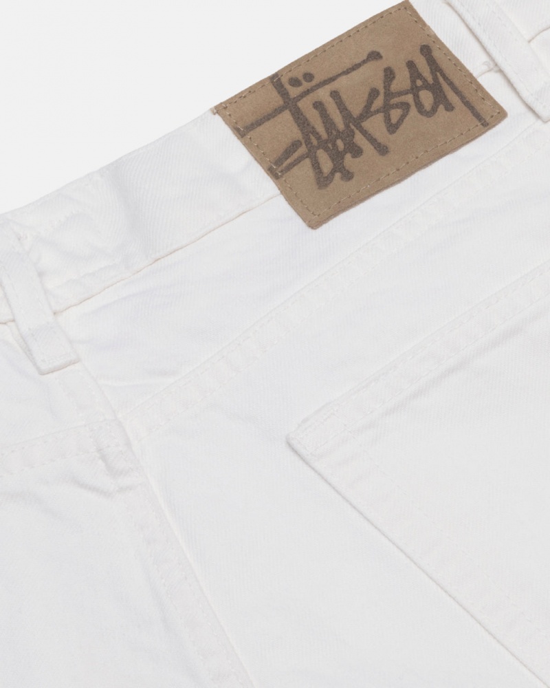 Stussy Big Ol& Jean Overdyed - Unisex Denim Beige | BMXSD95698