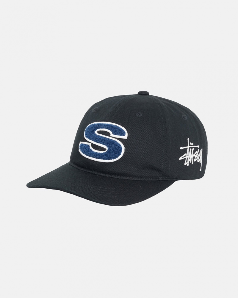 Stussy Chenille S Low Pro Cap - Unisex Negros | MXIIZ61071