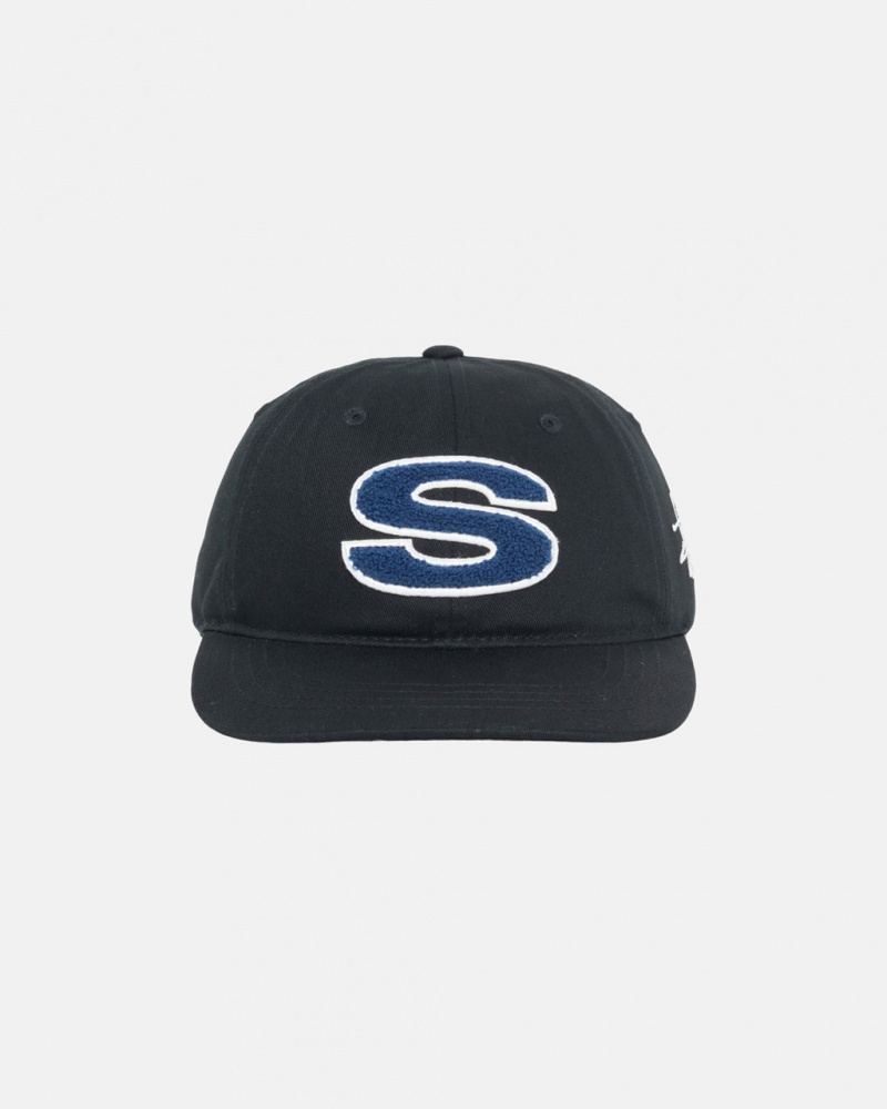 Stussy Chenille S Low Pro Cap - Unisex Negros | MXIIZ61071