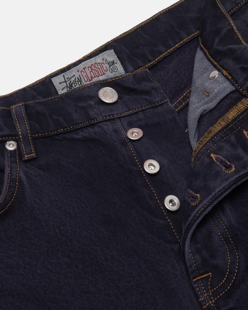 Stussy Classic Jean Denim - Unisex Denim Negros | DMXKV64887