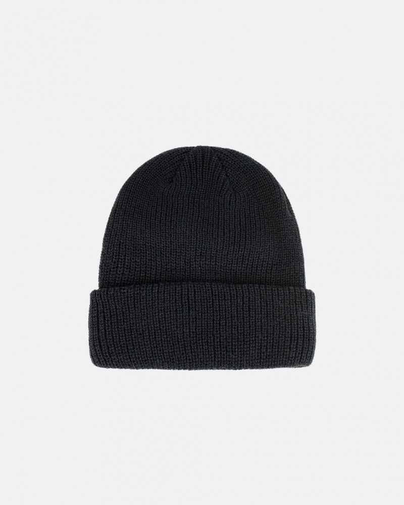 Stussy Cuff Beanie Basic - Unisex Negros | YMXGT72083