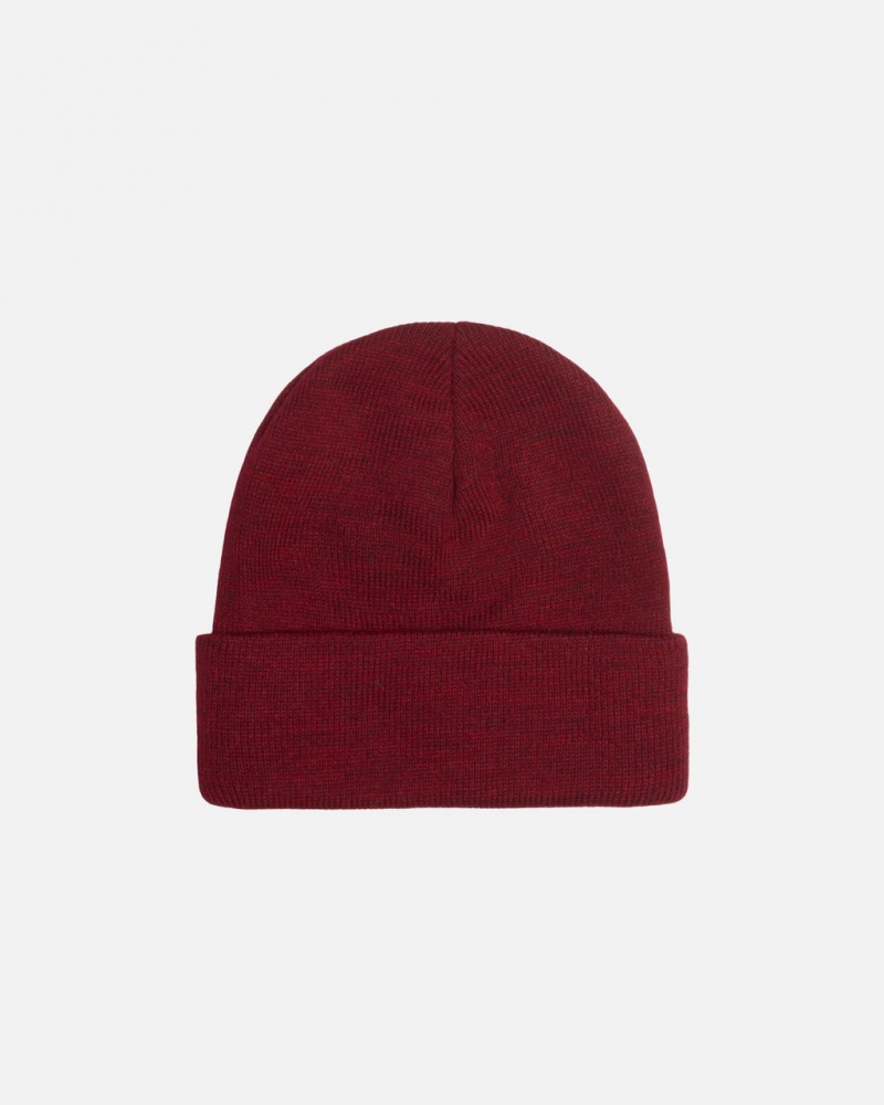 Stussy Cuff Beanie Stock - Unisex Rojos | LMXSX94145