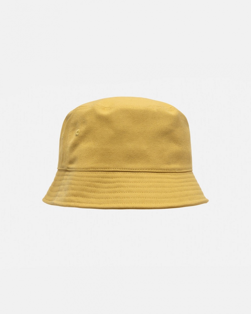 Stussy Deep Bucket Hat SS Link - Unisex Dorados | MXEGJ23423