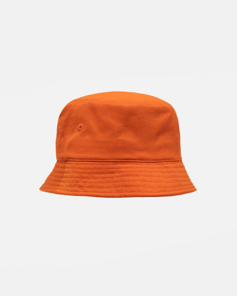 Stussy Deep Bucket Hat SS Link - Unisex Naranjas | TMXWZ88754