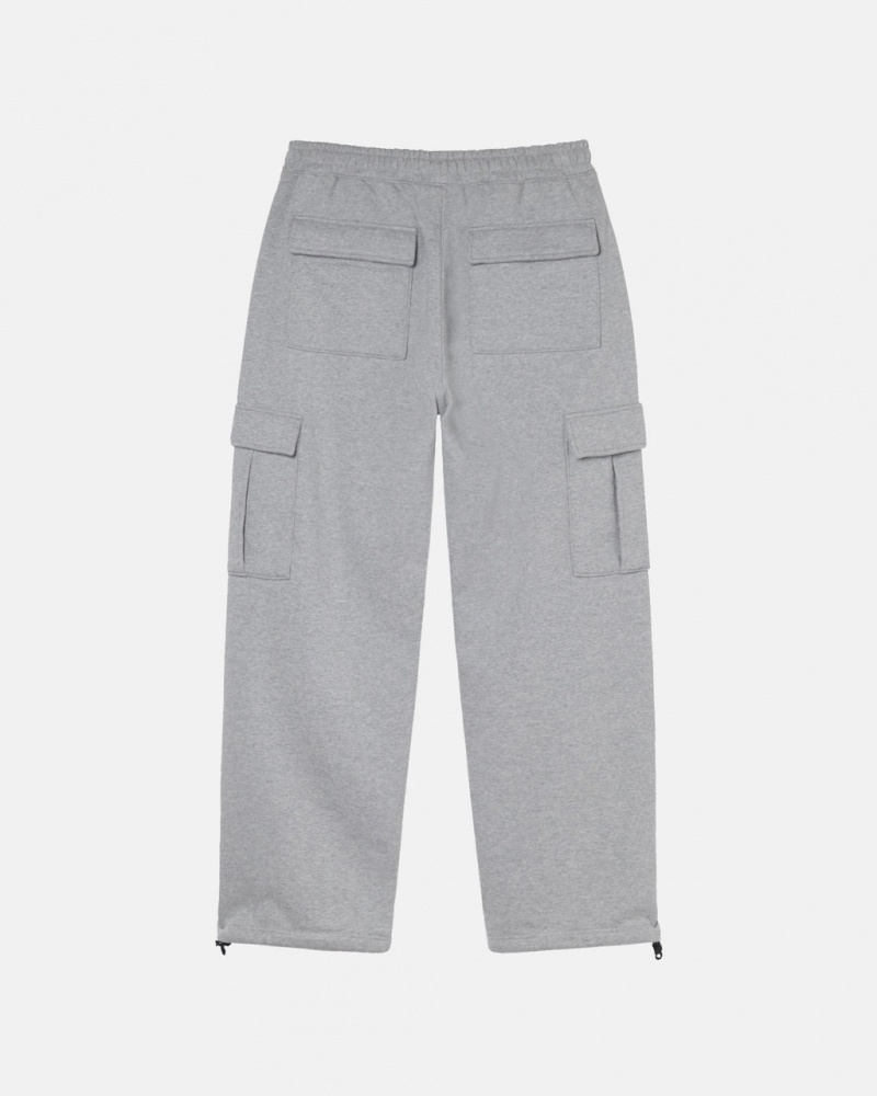 Stussy Deporte Cargo Fleece Pant - Men&s Pants Grises | MXJZR29506