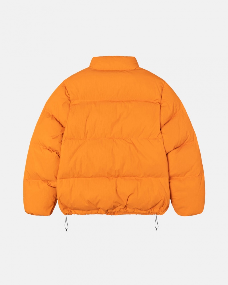 Stussy Down Puffer Nylon - Unisex Jackets Naranjas | UMXND24538