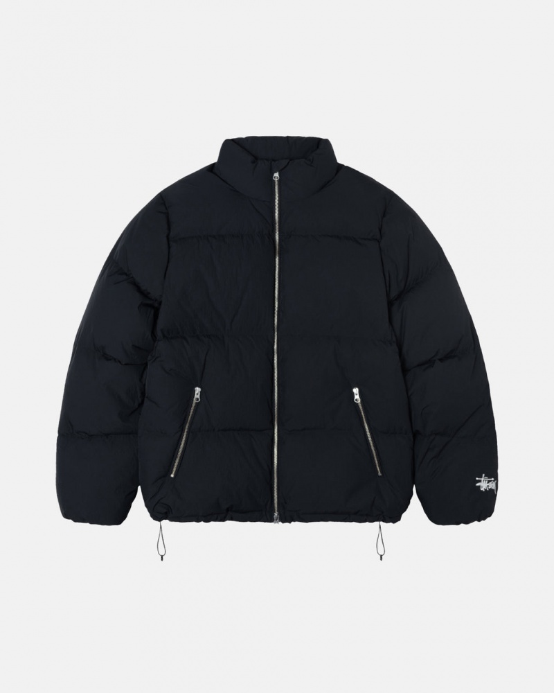 Stussy Down Puffer Nylon - Unisex Jackets Negros | MXJVR90887