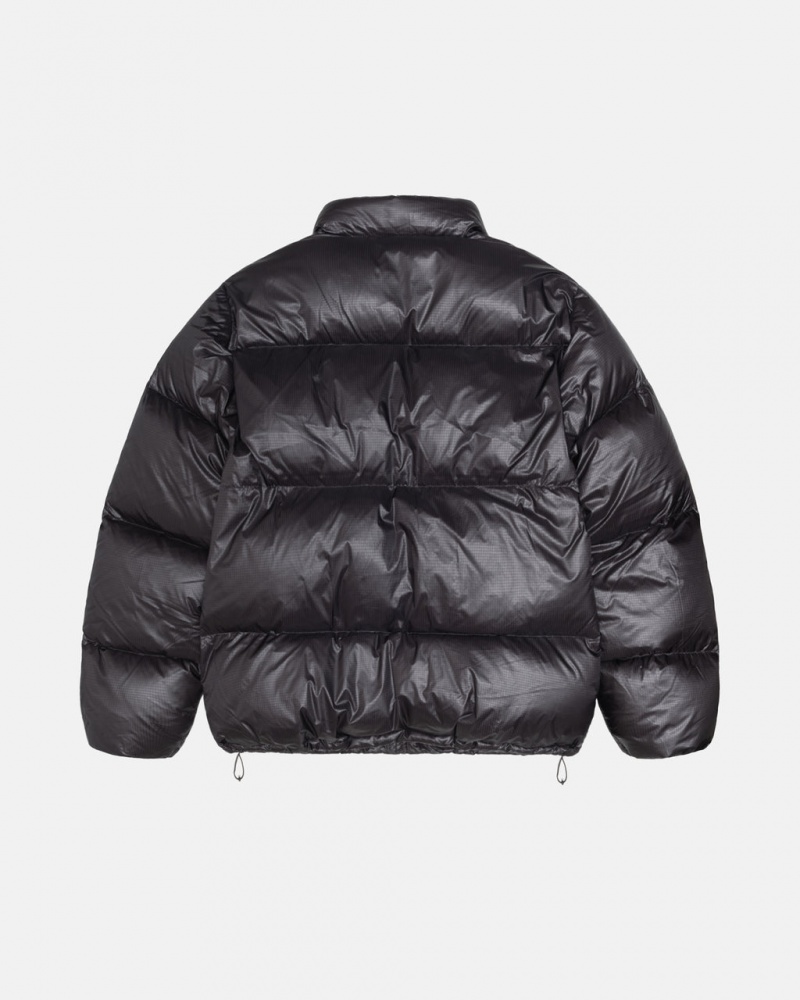 Stussy Down Puffer Parachute Ripstop - Unisex Jackets Grises | MXDFL12166