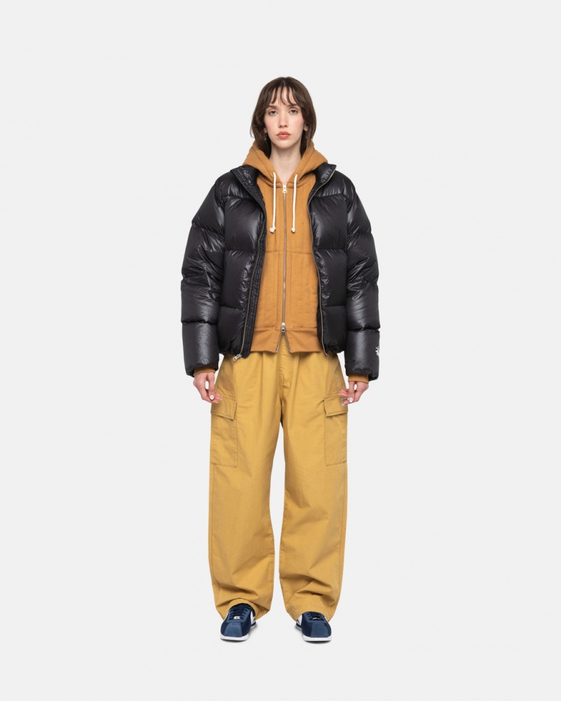 Stussy Down Puffer Parachute Ripstop - Unisex Jackets Grises | MXDFL12166