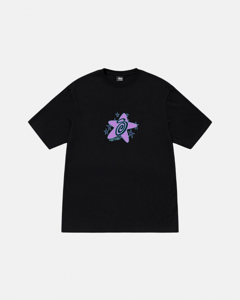 Stussy Galaxy Tee - Unisex Shortsleeve Negros | BMXSD52340