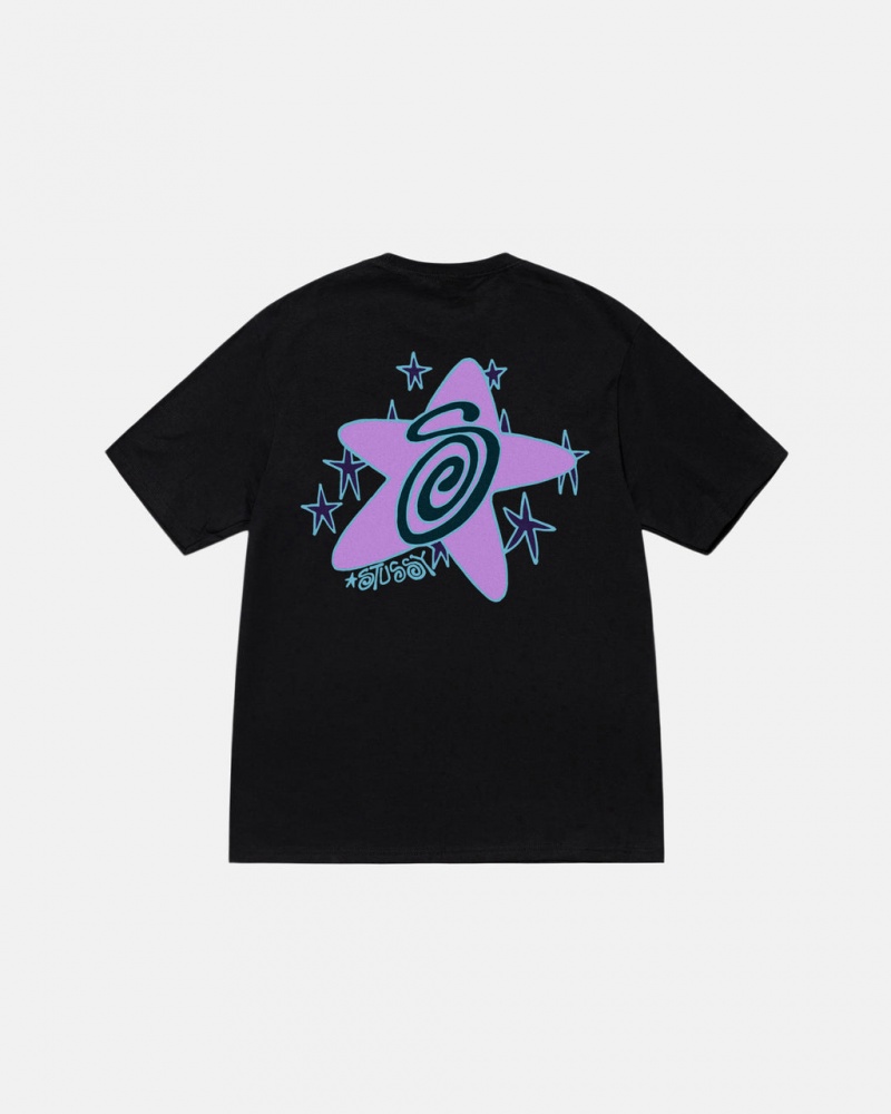 Stussy Galaxy Tee - Unisex Shortsleeve Negros | BMXSD52340