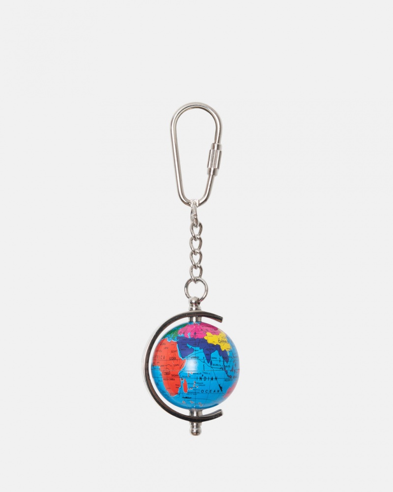 Stussy Globe Keychain - Key Chain Multicolor | MXIIZ99429