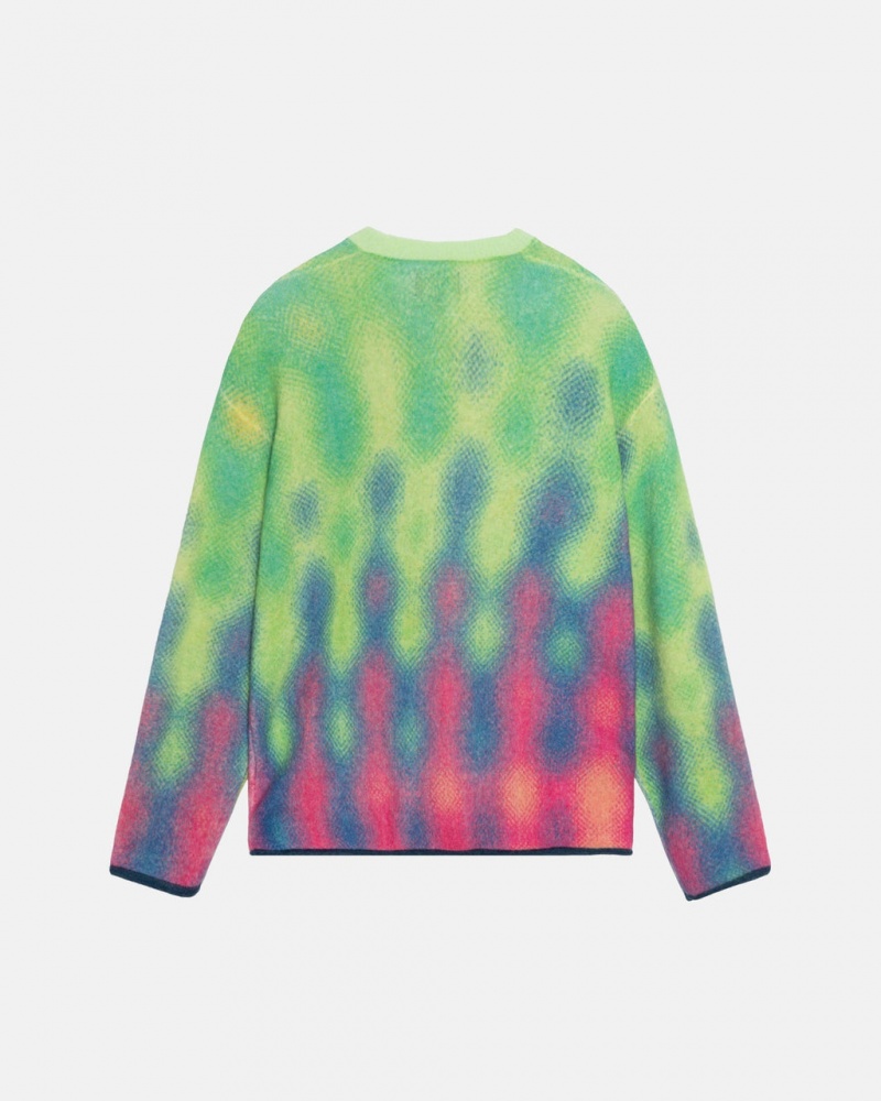 Stussy Gradient Dot Brushed Sueter - Unisex Sweaters Multicolor | MXEAH47606