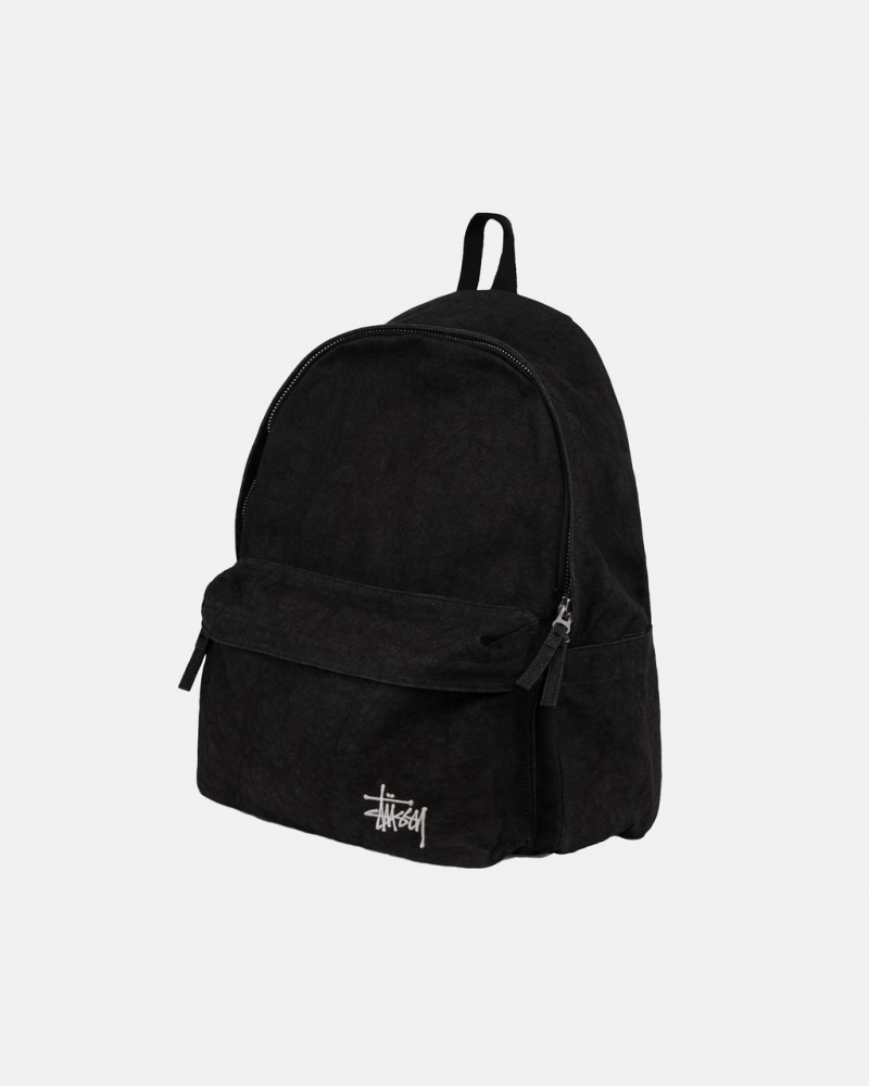 Stussy Lona Backpack - Unisex Bags Negros | TMXPQ46615