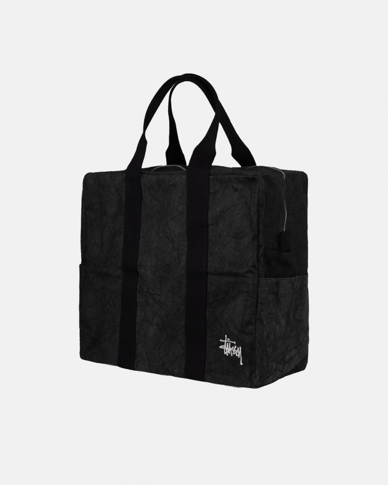 Stussy Lona Flight Bag - Unisex Bags Negros | MXJKU33339