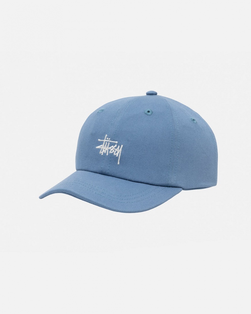 Stussy Low Pro Basic Stock Strapback - Unisex Azules | LMXSX84774