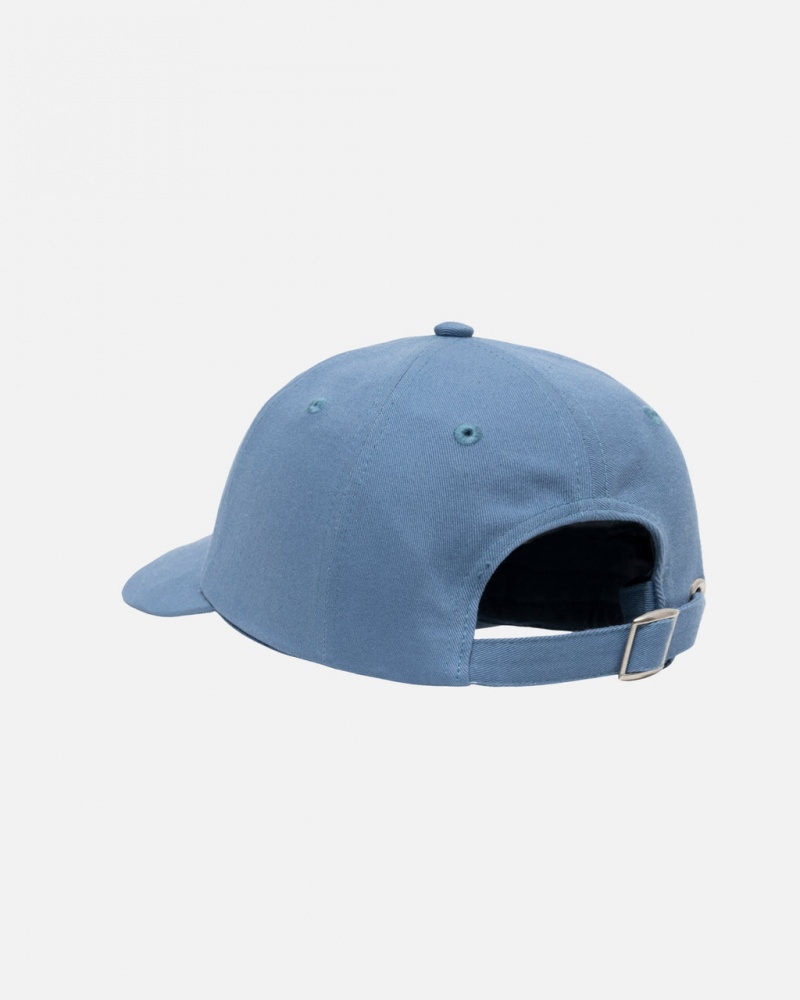 Stussy Low Pro Basic Stock Strapback - Unisex Azules | LMXSX84774