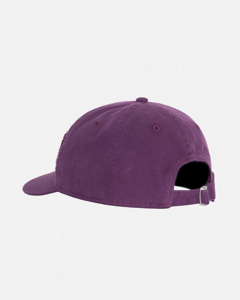 Stussy Low Pro Copyright Applique Strapback - Unisex Morados | ZMXNQ93916