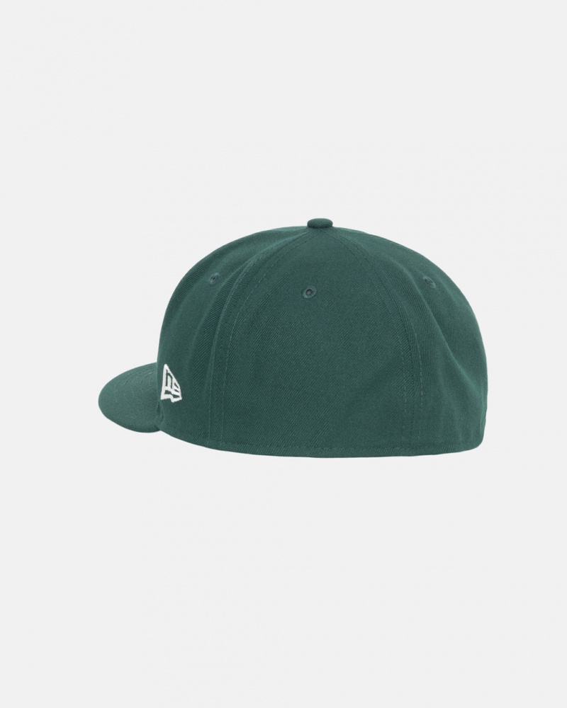 Stussy New Era 59Fifty Authentic - Unisex Verdes | ZMXMJ20118