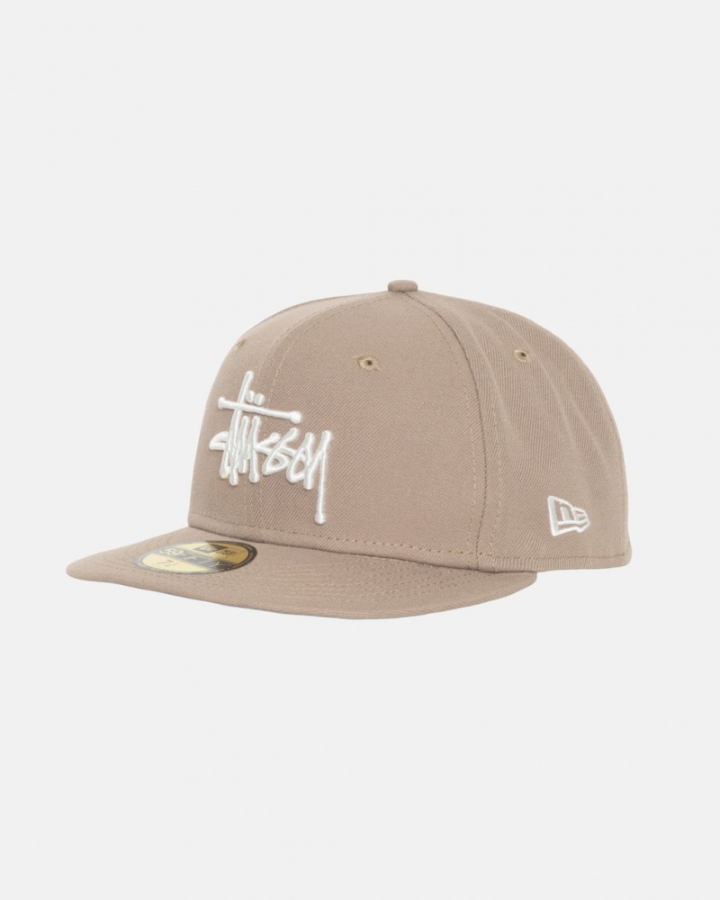 Stussy New Era 59Fifty Authentic - Unisex Kaki | AMXWC80404