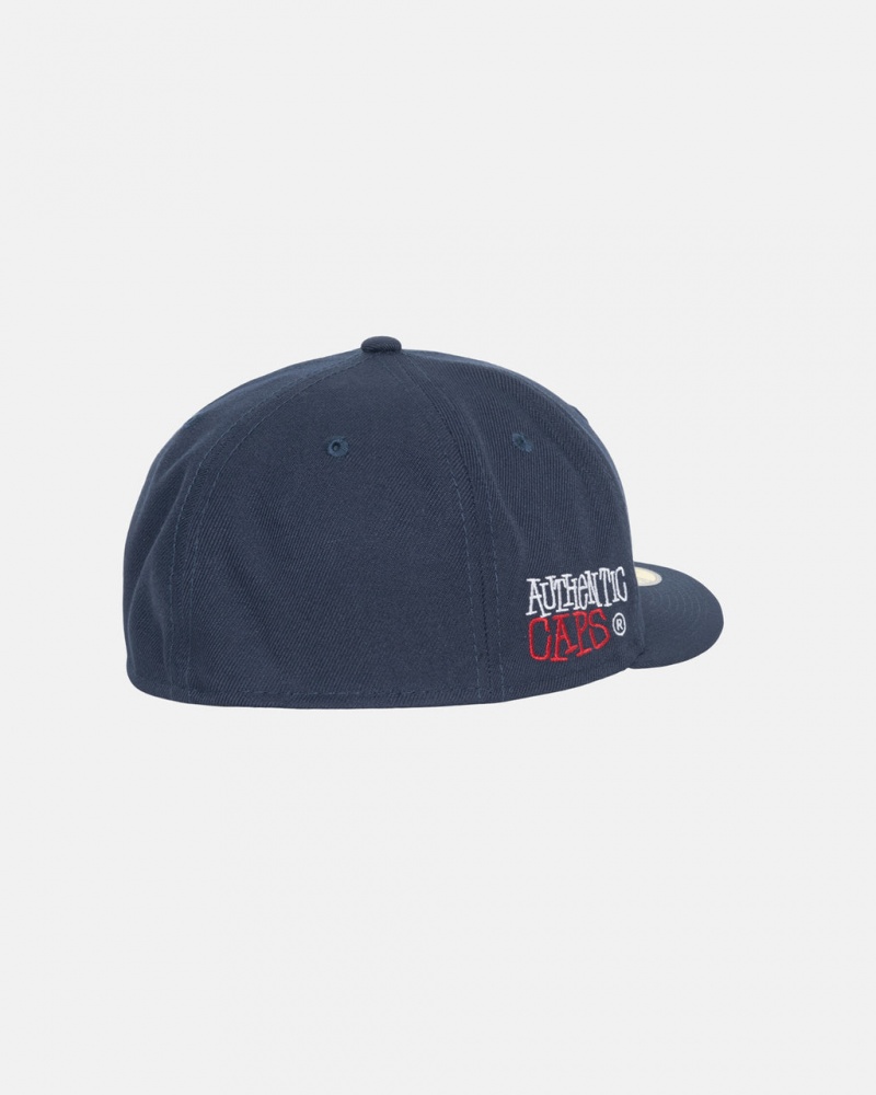 Stussy New Era 59Fifty Authentic - Unisex Azul Marino | TMXWZ17114