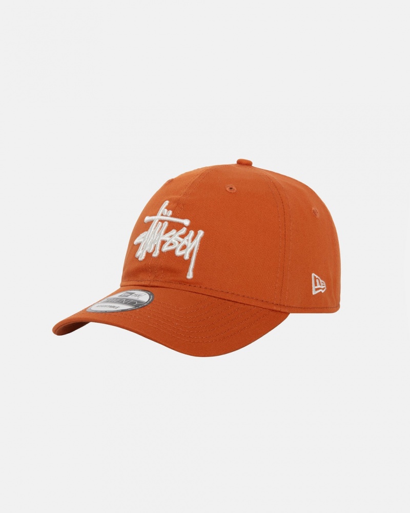 Stussy New Era 9Twenty Basic Strapback - Unisex Naranjas | MMXFT15537