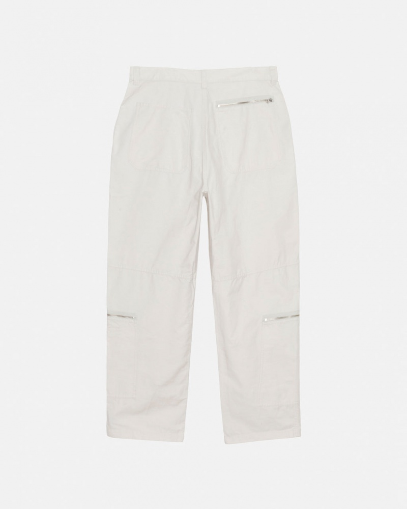 Stussy Nyco Flight Pant - Unisex Jeans Pants Creme | MXJZR48326