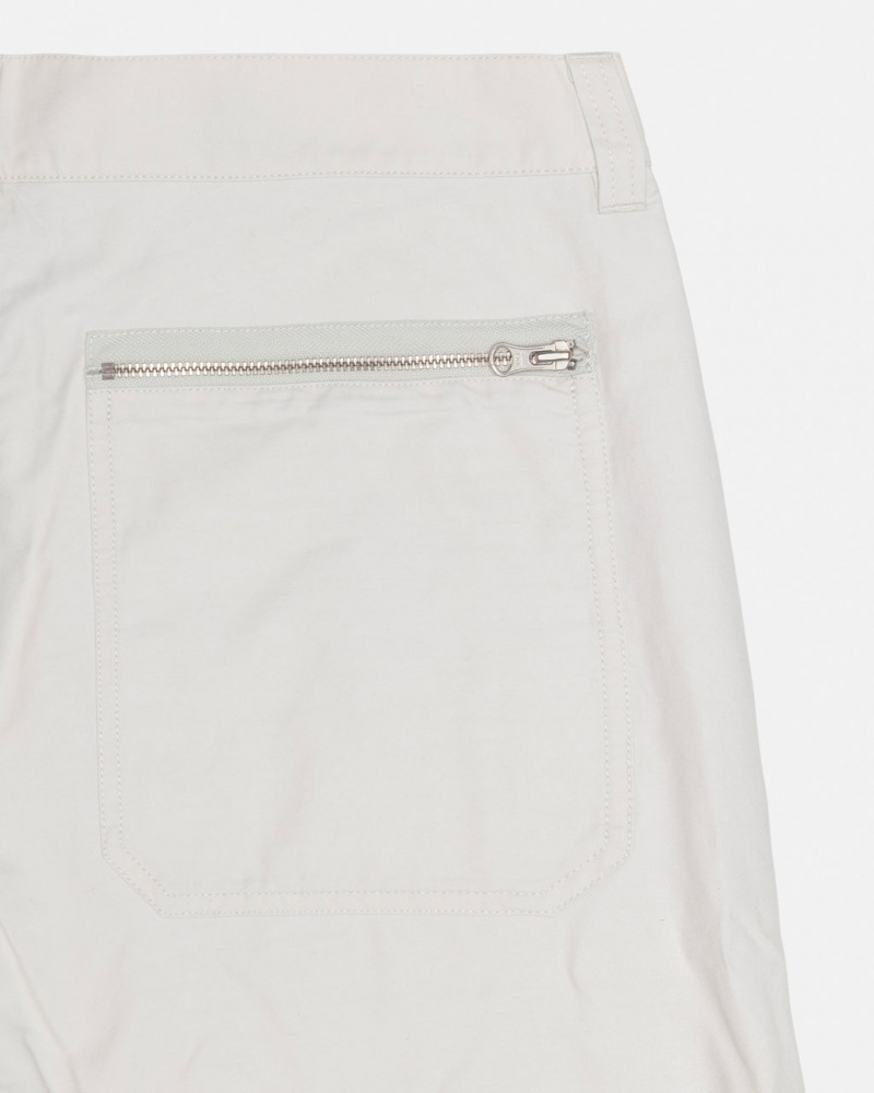 Stussy Nyco Flight Pant - Unisex Jeans Pants Creme | MXJZR48326