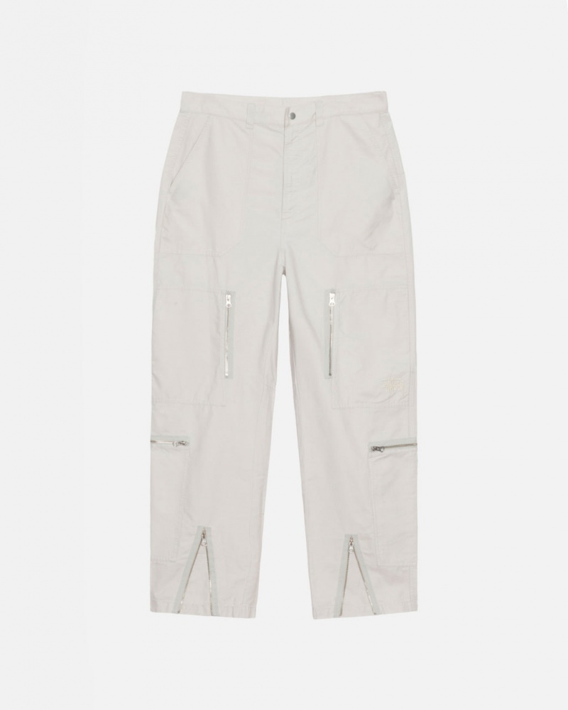 Stussy Nyco Flight Pant - Unisex Jeans Pants Creme | MXJZR48326