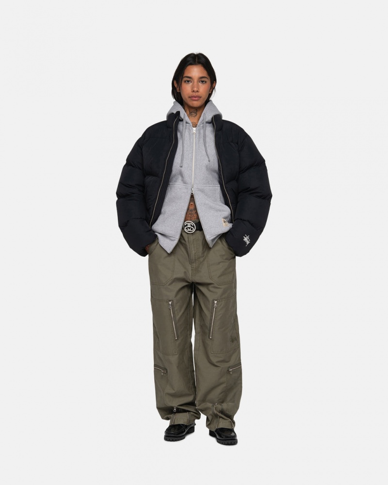 Stussy Nyco Flight Pant - Unisex Jeans Pants Verde Oliva | BMXSO90517