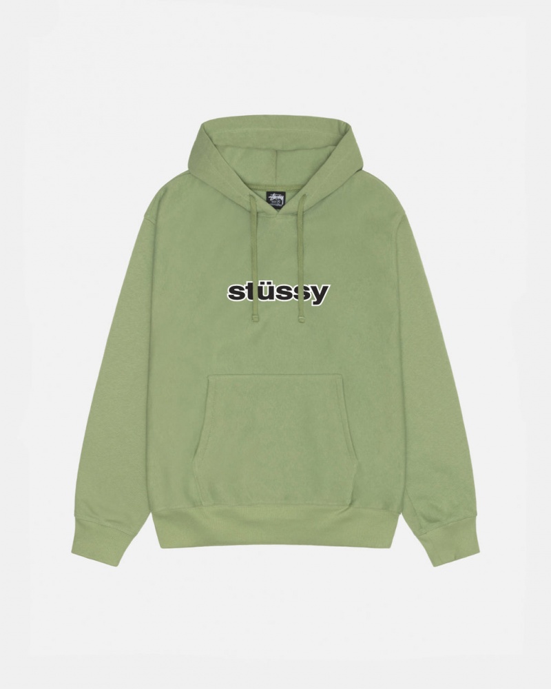 Stussy SS-Link Hoodie - Unisex Hoodies Verdes | UMXND67031