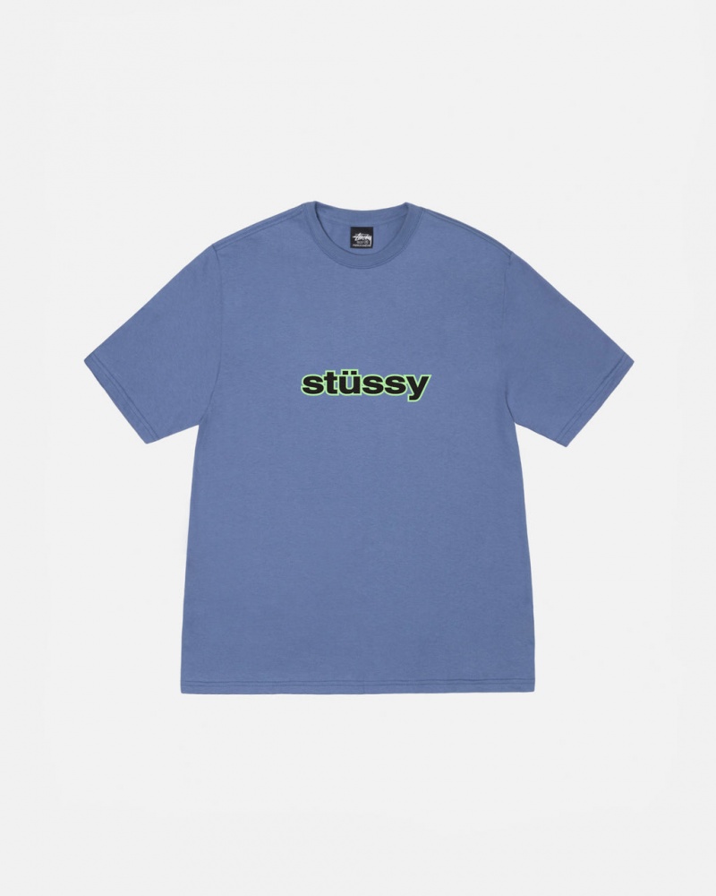 Stussy SS-Link Tee - Unisex Shortsleeve Azules | DMXVO47823