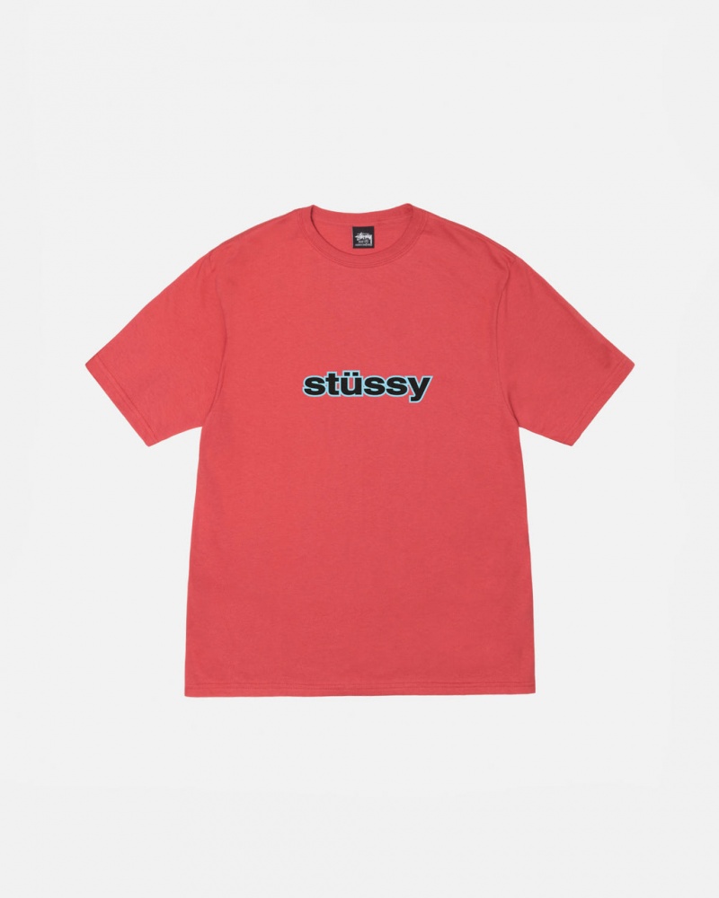 Stussy SS-Link Tee - Unisex Shortsleeve Rojos | XMXBH74492