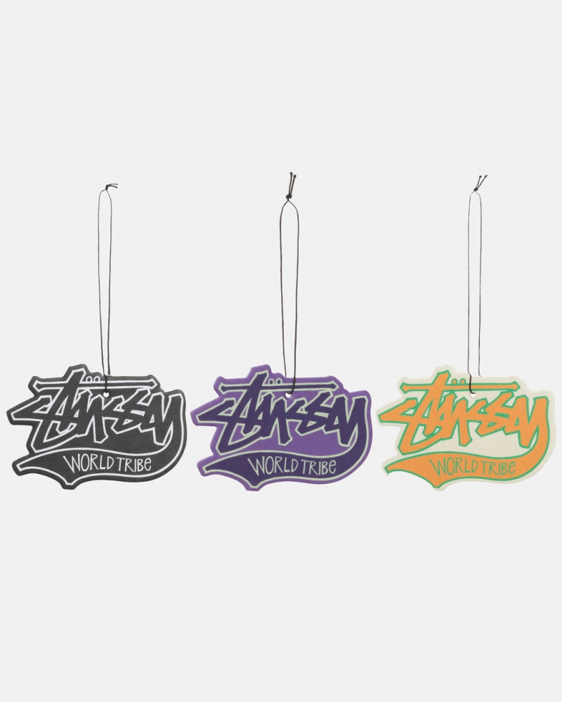 Stussy Slugger Logo Air Freshener Pack - Home Goods Multicolor | MXCVG34869