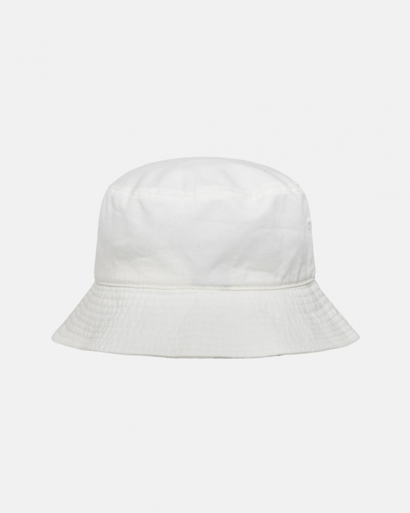 Stussy Stock Bucket Hat - Mens Beige | ZMXNQ65715