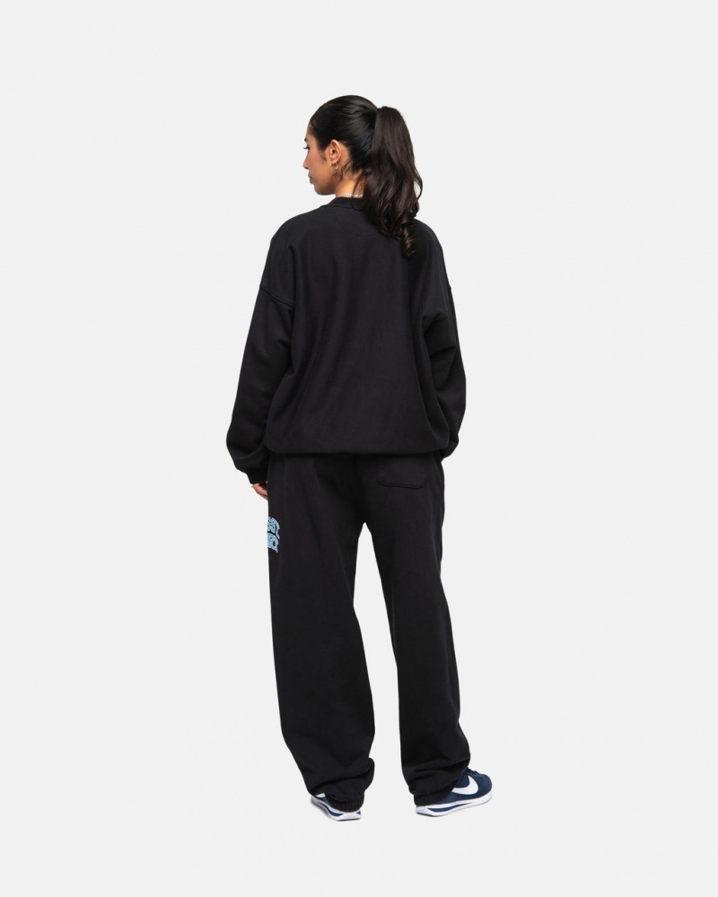 Stussy Stüssy Deporte Sweatpant - Unisex Jeans Pants Negros | MXXMI68111