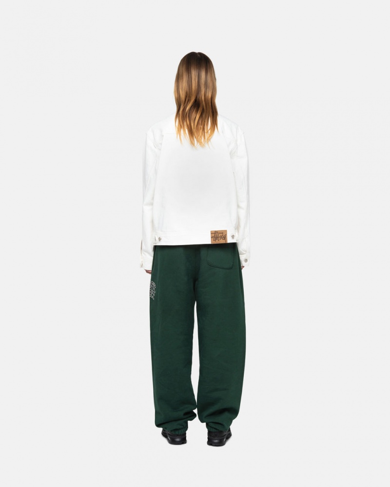 Stussy Stüssy Deporte Sweatpant - Unisex Jeans Pants Verdes Oscuro | XMXGW75528