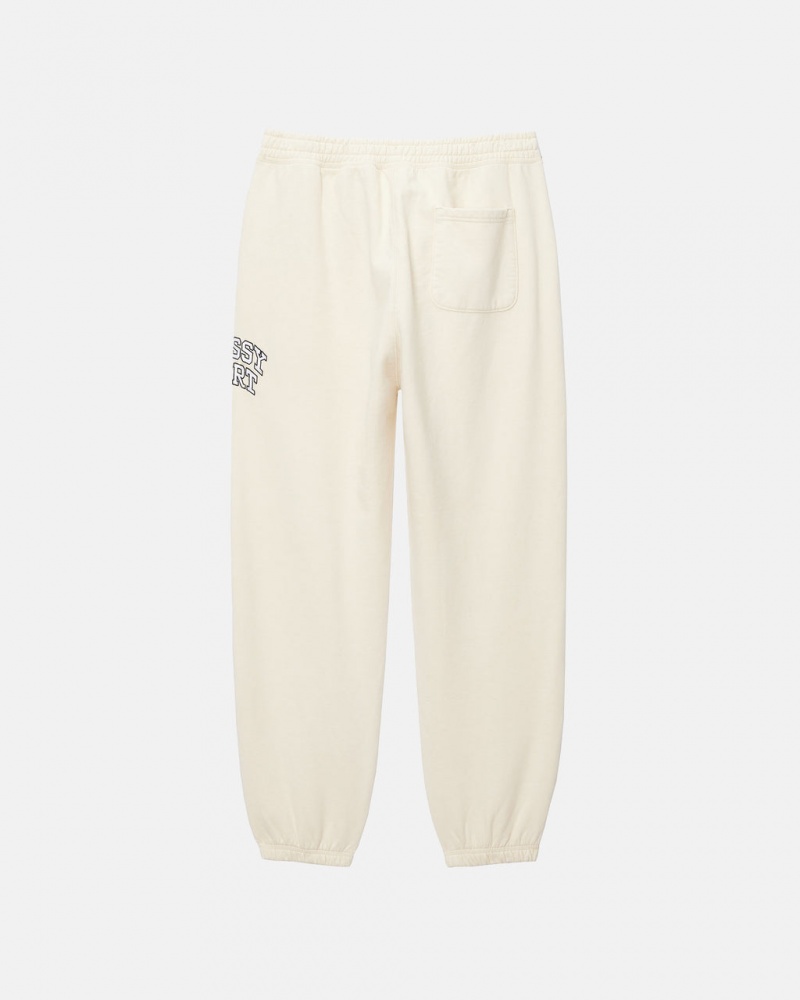 Stussy Stüssy Deporte Sweatpant - Unisex Jeans Pants Blancos | MXIIZ52938