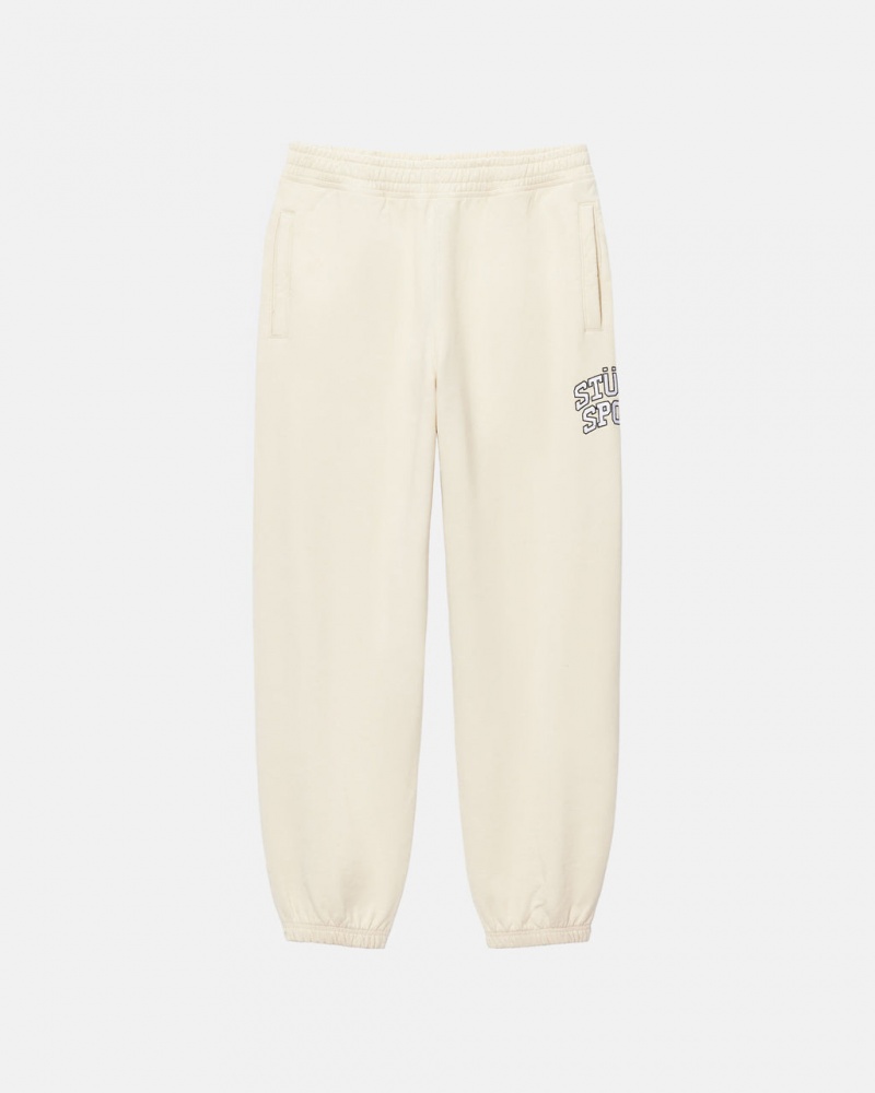 Stussy Stüssy Deporte Sweatpant - Unisex Jeans Pants Blancos | MXIIZ52938