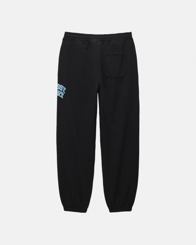 Stussy Stüssy Deporte Sweatpant - Unisex Jeans Pants Negros | MMXFT20678