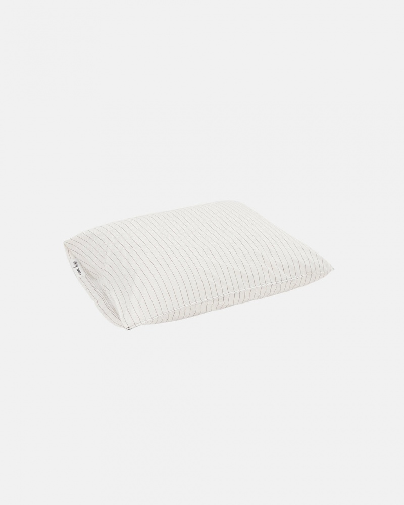 Stussy Tekla Percale Pillow Sham - Unisex Home Goods Blancos | MXJZR66998